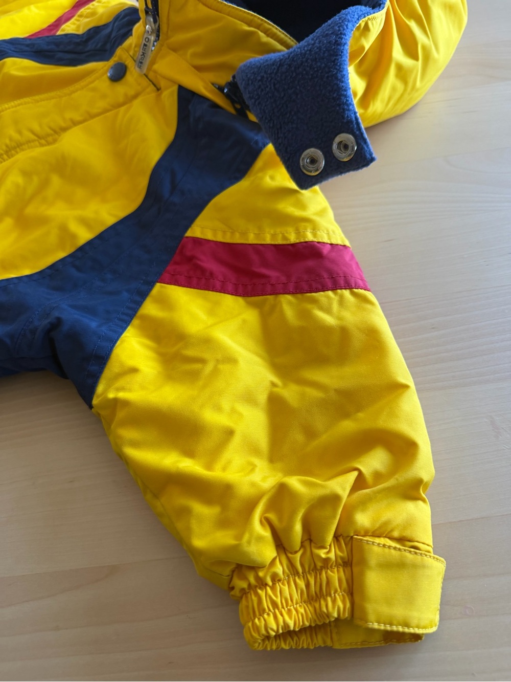 Vintage 90s OshKosh B’Gosh Colorblock winter jacket size 12M - Picture 4 of 9